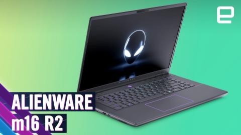 Dell Alienware m16 R2 hands-on at CES 2024