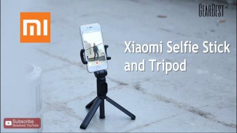 Xiaomi Remote Controlled Bluetooth Selfie Stick and Tripod GearBest