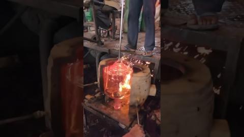 This Glass Jar Manufacturing Is Satisfying????????????????#shortvideo #satisfying #shorts