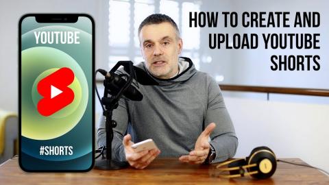 How to upload shorts and get features using the YouTube App
