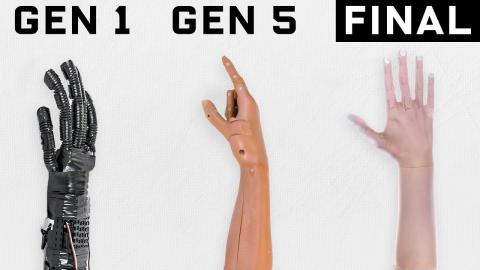 Every Prototype that Led to a Realistic Prosthetic Arm | WIRED