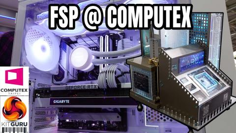 Computex 2023: FSP - cases, coolers, mods and PSU's