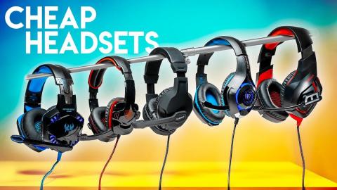 Testing the CHEAPEST Gaming Headsets We Could Find!