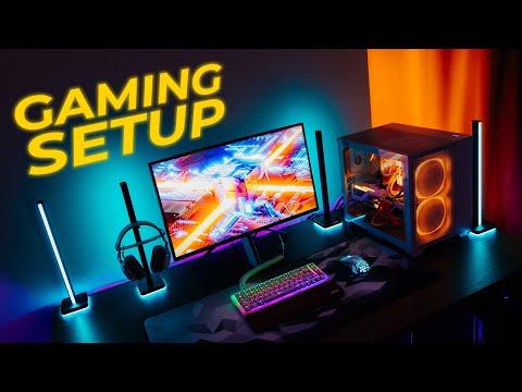 My Gaming Desk Setup is FINALLY Done! ????