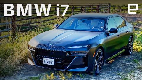 BMW i7 review: An electric luxury sedan with a rear-seat movie theater