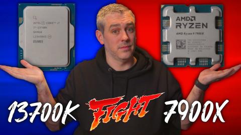 Intel i7 13700k Vs AMD Ryzen 9 7900X [15 Game Benchmark]