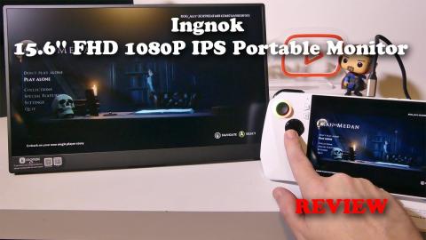 Ingnok 15.6'' FHD 1080P IPS Freesync Portable Monitor REVIEW