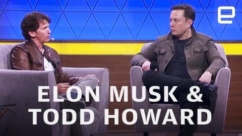 Elon Musk and Bethesda's Todd Howard at E3 2019 in 12 minutes