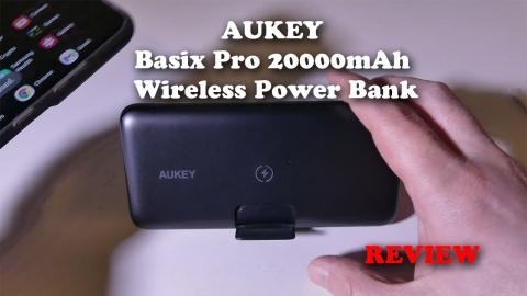 AUKEY Basix Pro 20000mAh Wireless Charging Power Bank REVIEW