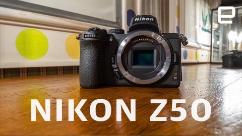 Nikon Z50 hands-on: Nikon's mirrorless cameras get smaller in both size and price