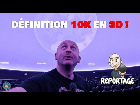 Dans Les COULISSES De La Définition 10K Du Planétarium 3D Unique Au Monde (FRANCE)