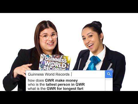 Guinness World Records Answer the Web's Most Searched Questions | WIRED