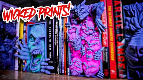 3D Evil Book Nooks