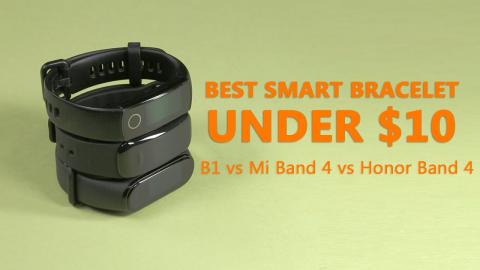 Best Smart Bracelet Under $10: Gocomma B1 vs Xiaomi Mi band 4 vs HUAWEI Honor Band 4 - Gearbest