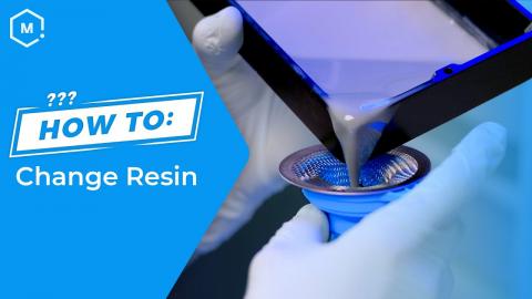 How To: Change the Resin In Your 3D Printer