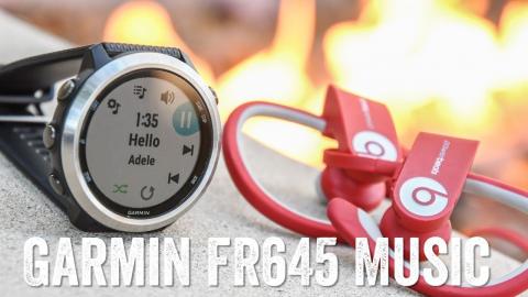 Garmin FR645 Music! Super-detailed hands-on!