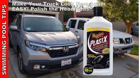 Headlight Cleaning Makes Your Car or Truck Look New Again -EASY! Meguiar's PlastX Headlight Cleaner