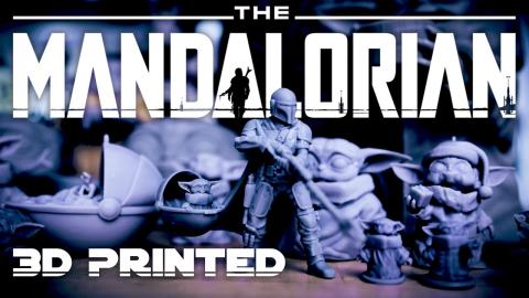 3D PRINT ALL THE BABY YODAS! The Mandalorian 3D Printing Special