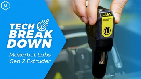 Tech Breakdown: Makerbot Labs Gen 2 Experimental Extruder