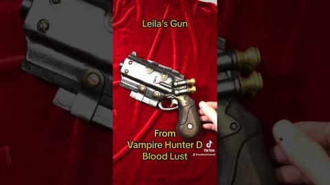 Leila’s Gun Vampire Hunter D Blood Lust. #cosplay #diy #foam #foamfanatic