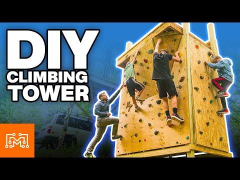 Making a Backyard Climbing Wall | DIY Outdoors