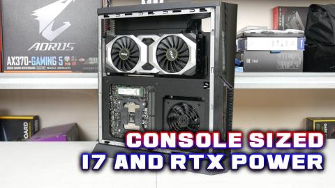 MSI Trident X Review - CONSOLE sized with RTX 2080 and 9700k !