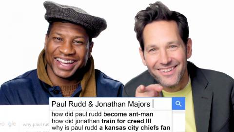 Paul Rudd & Jonathan Majors Answer the Web's Most Searched Questions | WIRED
