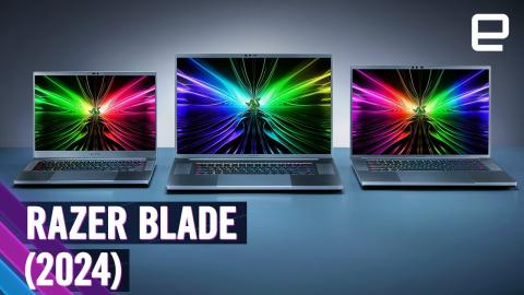 A closer look at new Razer Blade lineup at CES 2024