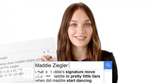 Maddie Ziegler Answers the Web's Most Searched Questions | WIRED