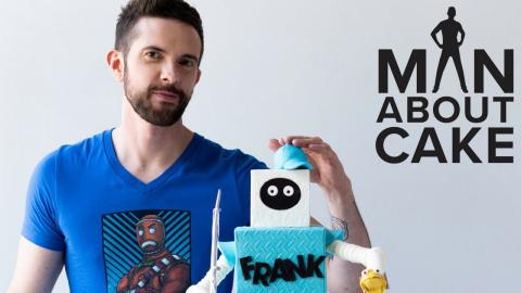 Frank the Tank Groom's Cake FOR BRANDON! | Man About Cake with Joshua John Russell