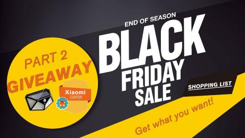 Xiaomi Extreme Couponing & Shopping List Recommendation for Black Friday|Part 2 - Gearbest.com
