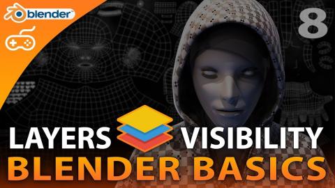 Layers & Visibility - #8 Blender Beginner Modelling Tutorial Series