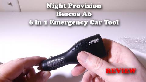 Night Provision Rescue A6 - 6 in 1 Emergency Car Tool REVIEW