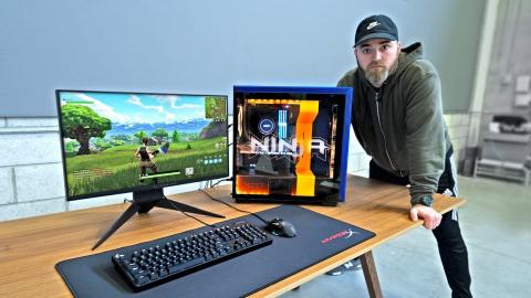 Building Ninja's Fortnite Gaming Setup!