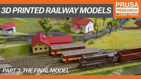 3D printed railway models, part III: The final model