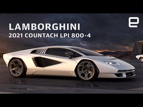 Lamborghini 2021 Countach LPI 800-4 first look