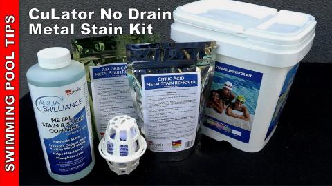 Periodic Products - CuLator No Drain Metal Stain Kit All In One Metal Treatment for Your Pool!