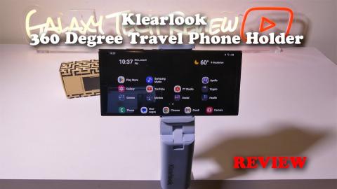 Klearlook 360 Degree Travel Phone Stand Holder REVIEW