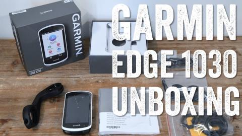 GARMIN EDGE 1030 UNBOXING! EXTERNAL BATTERY TOO!