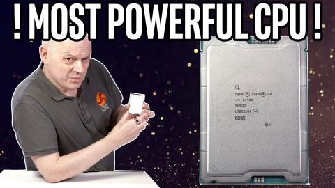 4th Gen Intel Xeon W9-3495X – I Got The Power! ????????