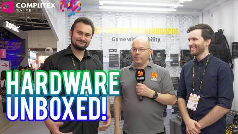 Computex 2019: HARDWARE UNBOXED talk 16 core RYZEN 3000!