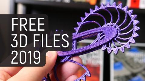 Best Sources for FREE 3D Printing Models (and more) in 2019