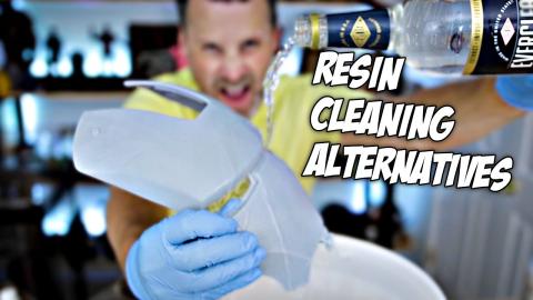 Resin 3D Printing Cleaning Alternatives to isopropyl 2020