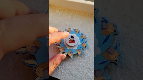 This custom animated spinner turned out amazing!   animation by @oneforallanimeshop on Instagram