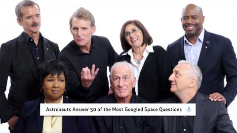 Astronauts Answer 50 of the Most Googled Space Questions | WIRED