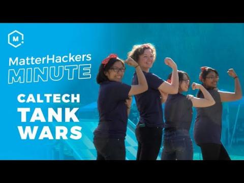 MatterHackers Minute // 3D Printing at CalTech for Tank Wars!