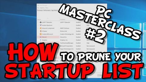 How To Speed Up Windows Boot Times!!! - PCMasterClass