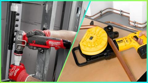 10 Cool Plumbing Tools Can Make Work Done Easier