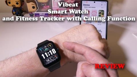 Vibeat Smart Watch and Fitness Tracker with Calling Function REVIEW