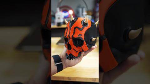 Darth Maul Skull  #darthmaul #starwars #3dprinting #darthvader #obiwankenobi #ahsoka